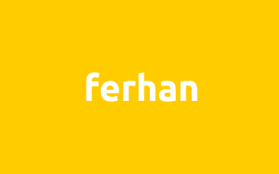 ferhan isminin analizi