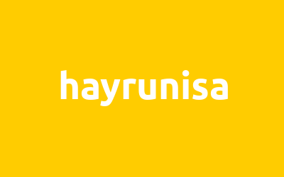 hayrunisa isminin analizi